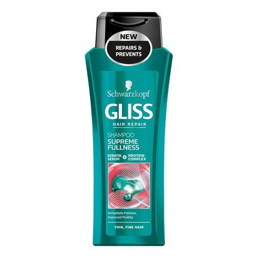 Gliss Kur šampon 250ml Supreme Fullness | Kosmetické a dentální výrobky - Vlasové kosmetika - Šampony na vlasy Gliss Kur šampon 250ml Supreme Fullness | Kosmetické a dentální výrobky - Vlasové kosmetika - Šampony na vlasy